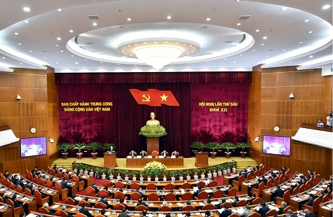 Ngày làm việc đầu tiên hội nghị Trung ương 6