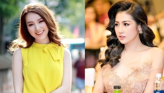 Nhan sắc hai Á hậu làm MC VTV ngắm mãi không chán