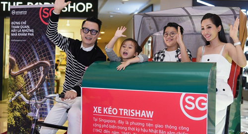 Hoàng Bách làm Đại sứ Du lịch Singapore tại Việt Nam
