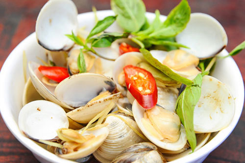 cach lam ngheu hap kieu thai