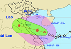 Thời tiết 10/10: Áp thấp giật cấp 9 đổ bộ Hà Tĩnh - Quảng Bình