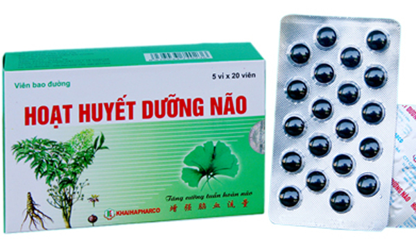 Thu hồi thuốc hoạt huyết dưỡng não