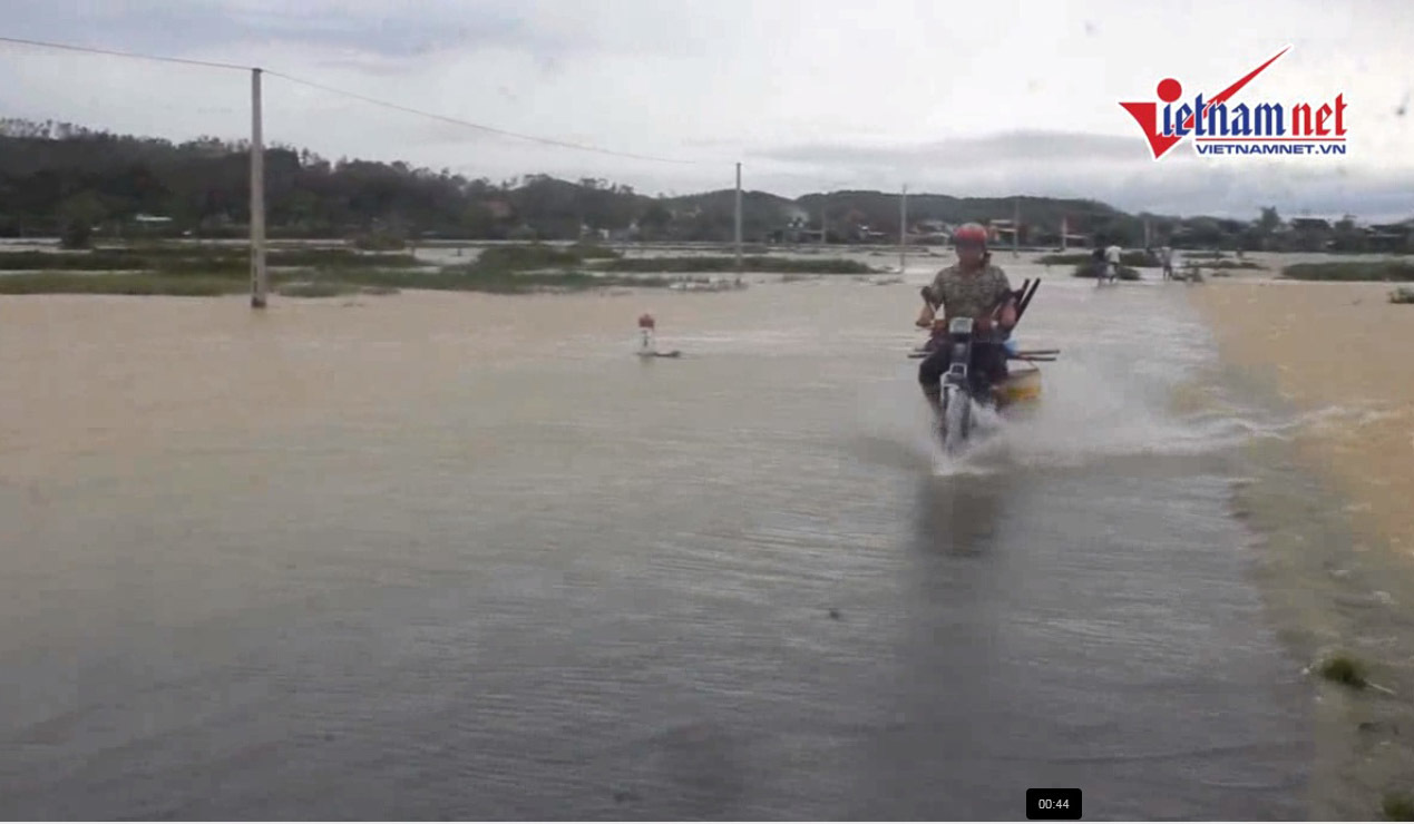 vỡ đập Hà Tĩnh