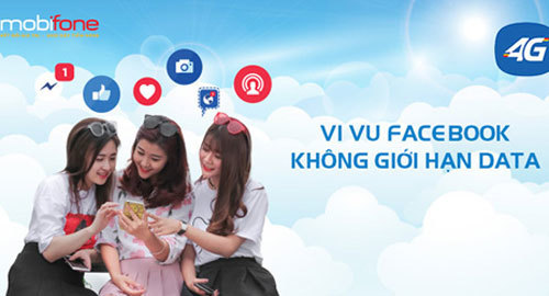Lướt Facebook chỉ 20.000đ/tháng với MobiFone