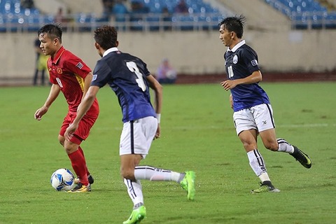 Việt Nam 1-0 Campuchia: Đinh Thanh Trung mở tỷ số