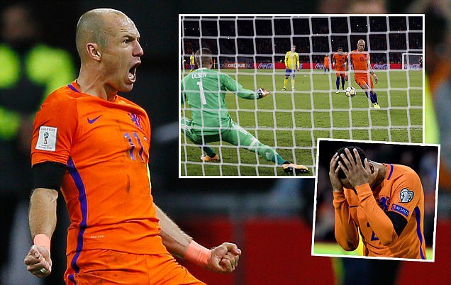 Robben sáng rực, Hà Lan vẫn bị loại tức tưởi