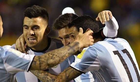 Ecuador 1-3 Argentina