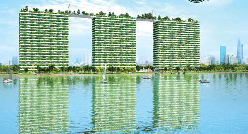 Sống xanh theo tiêu chuẩn Mỹ ở Diamond Lotus Riverside