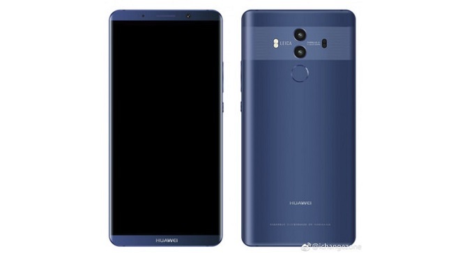 Huawei Mate 10 Pro lộ ảnh báo chí trước ngày ra mắt