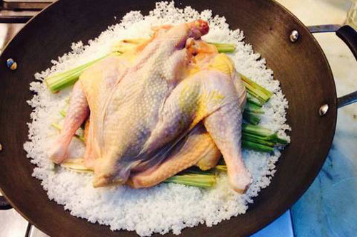 cach lam mon ga gap muoi xa