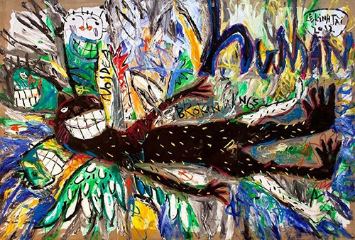 Triển lãm tranh của hoạ sĩ đương đại Lê Kinh Tài