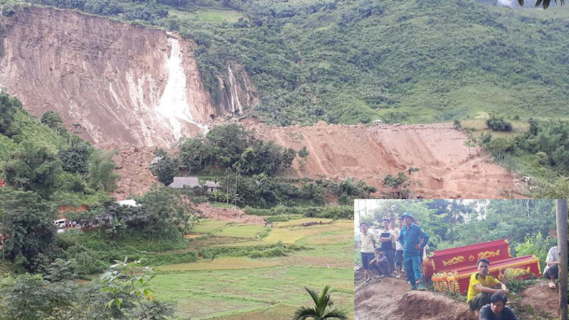 Sạt lở ở Hòa Bình: Tìm thấy 9 thi thể