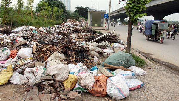Xử lý rác thải: Thách thức phải vượt qua của Hà Nội
