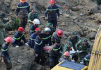 Sạt lở ở Hòa Bình: Còn 9 người bị vùi trong đống đổ nát
