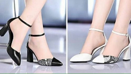 Tổng hợp các mẫu giày cao gót đế vuông xuống phố thu đông 2017