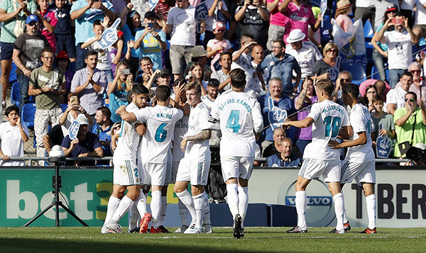 Getafe 1-2 Real Madrid