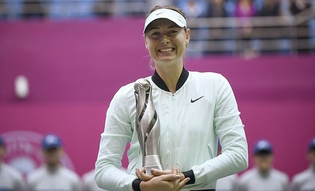 Sharapova giành danh hiệu đầu tiên sau cú sốc doping