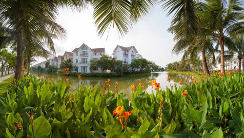 Tiểu khu Nguyệt Quế - Biệt thự kiến trúc Hy Lạp quyến rũ