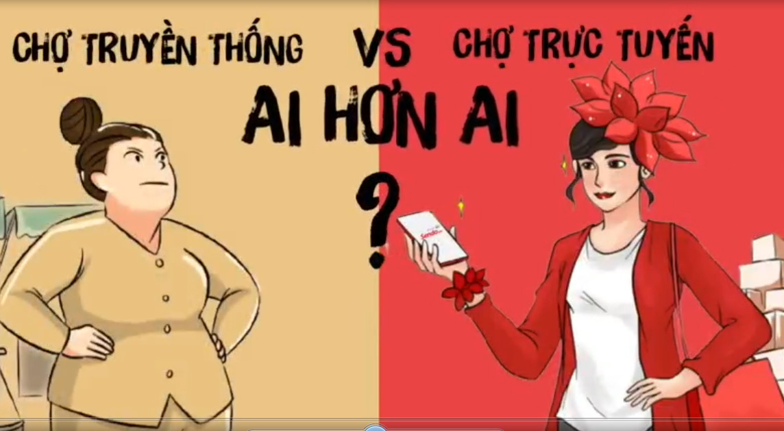 Chợ truyền thống và chợ trực tuyến khác nhau như thế nào?