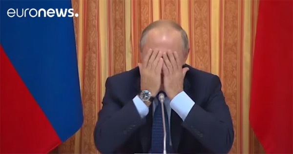 Xem Putin cười phá trước đề nghị lạ đời