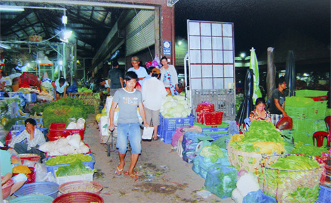 Doanh nghiệp BĐS đi quản chợ, buôn nông sản