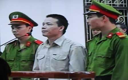 Đoàn Văn Vươn nhận mức án 5 năm tù