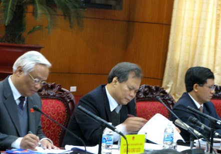 Thường vụ sẽ dành trọn ngày thảo luận bản Hiến pháp mới