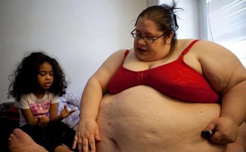 Choáng với tham vọng của người mẹ béo nhất thế giới