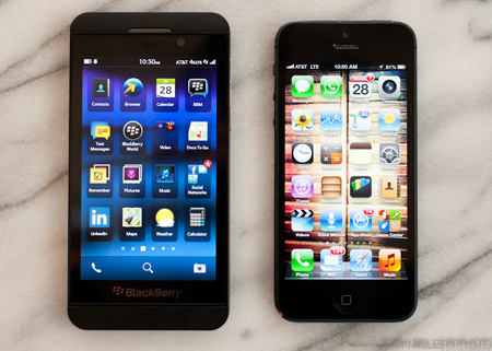 BlackBerry 'đội sổ' danh sách smartphone được yêu thích nhất