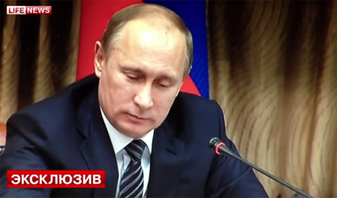 Rò rỉ video Putin 'nổi điên' với chính phủ
