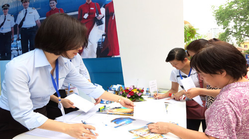 Hội chợ du lịch quốc tế thành chợ giảm giá