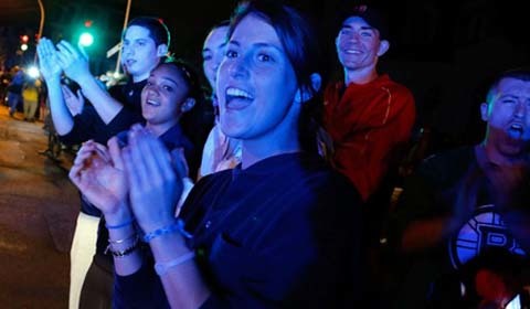 Người dân Boston thở phào nhẹ nhõm