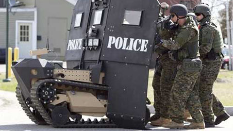 Xem Robot chống đạn của đặc nhiệm Mỹ