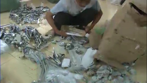 5 tấn hàng giả nhãn mác bị phát hiện thu giữ