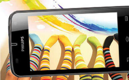 Smartphone Philips W536 - Thế giới đa sắc thu nhỏ