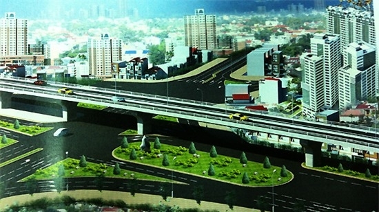 Cầu vượt qua Đàn Xã Tắc: Sao không học Đà Nẵng?