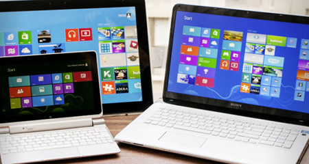Windows 8 túc tắc tăng thị phần