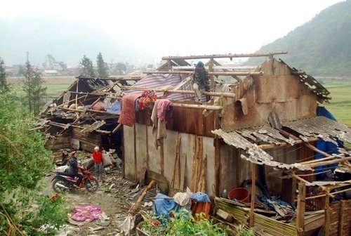 Chưa thể thở phào vì mưa đá sẽ còn tiếp diễn