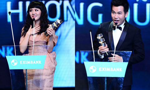 HTV Award: Văn Mai Hương vượt mặt Uyên Linh