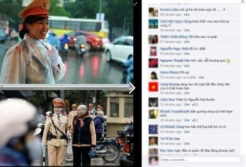 7 “bóng hồng” CSGT Hà Nội được khen thưởng