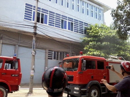 Hỏa hoạn tại Đài PT-TH Hà Tĩnh