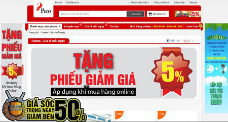 “Săn” hàng giá sốc đợt 4 Mùa hè Xanh Pico 2013