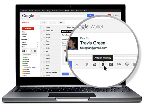 Gmail sẽ hỗ trợ cả gửi tiền