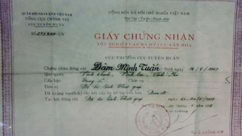 Bí thư xã xài bằng giả: UBKT Tỉnh ủy Vĩnh Phúc nói gì?