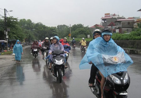 Mưa về, Hà Nội hạ nhiệt