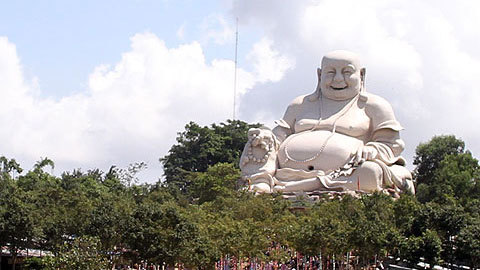 Chiêm ngưỡng bộ đôi tượng Phật lập kỷ lục Châu Á