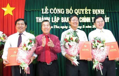 Cần Thơ lập Ban Nội chính