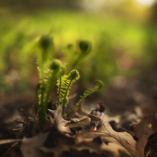 Bộ ảnh gây 'sốc' của cậu bé 14 tuổi