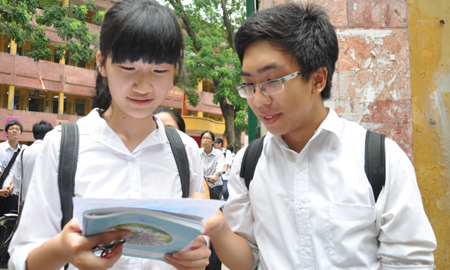 Bộ Giáo dục công bố đáp án thi tốt nghiệp 2013