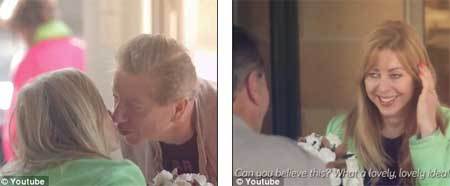 Quán cà phê dùng nụ hôn để thanh toán